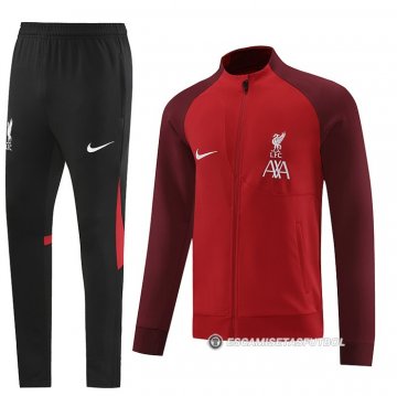 Chandal de Chaqueta del Liverpool 2022-2023 Rojo