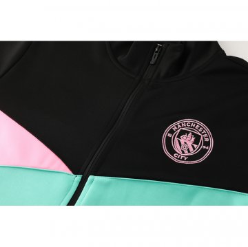 Chandal de Chaqueta del Manchester City 24-25 Negro y Verde