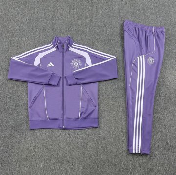 Chandal de Chaqueta del Manchester United 25-26 Purpura