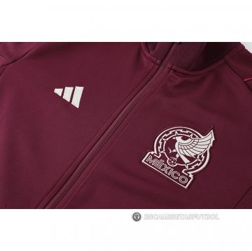 Chandal de Chaqueta del Mexico 22-23 Rojo
