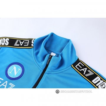 Chandal de Chaqueta del Napoli 2022-23 Azul