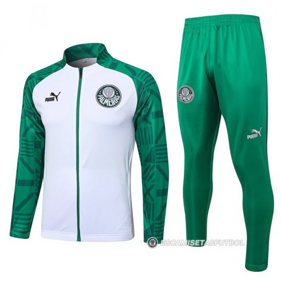 Chandal de Chaqueta del Palmeiras 23-24 Blanco - Haga un click en la imagen para cerrar