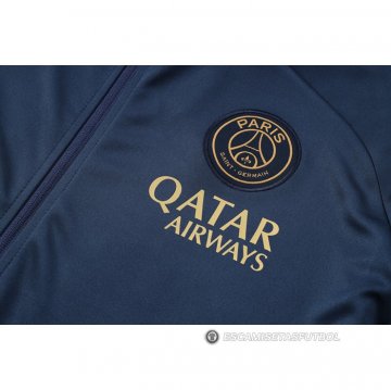 Chandal de Chaqueta del Paris Saint-Germain 23-24 Azul