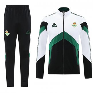 Chandal de Chaqueta del Real Betis 25-26 Blanco Negro
