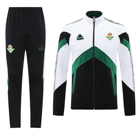 Chandal de Chaqueta del Real Betis 25-26 Blanco Negro - Haga un click en la imagen para cerrar