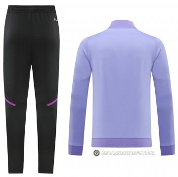 Chandal de Chaqueta del Real Madrid 22-23 Purpura