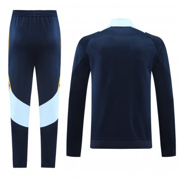 Chandal de Chaqueta del Real Madrid 24-25 Azul Oscuro