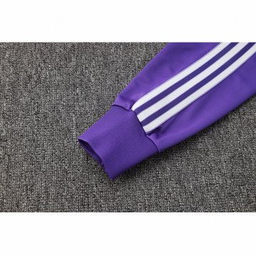 Chandal de Chaqueta del Real Madrid Nino 25-26 Purpura