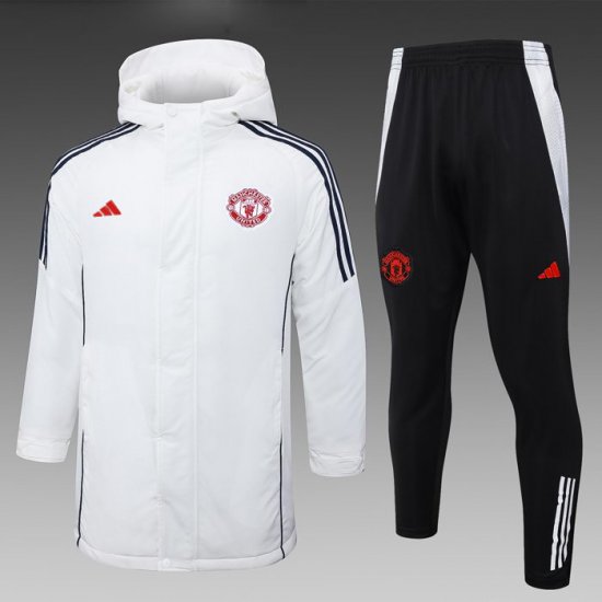 Chandal de Invierno del Manchester United 24-25 Blanco - Haga un click en la imagen para cerrar