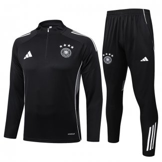 Chandal de Sudadera del Alemania 25-26 Negro