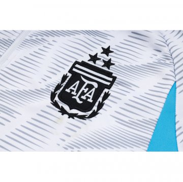 Chandal de Sudadera del Argentina Nino 23-24 Blanco