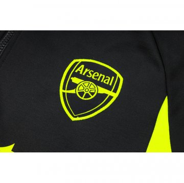 Chandal de Sudadera del Arsenal 23-24 Negro y Verde