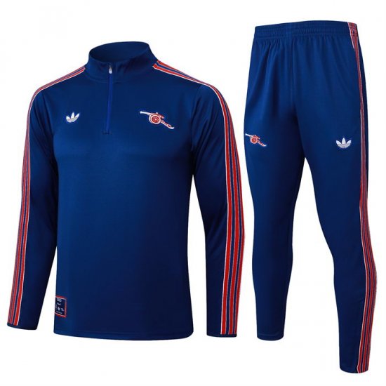 Chandal de Sudadera del Arsenal Nino 25-26 Azul - Haga un click en la imagen para cerrar
