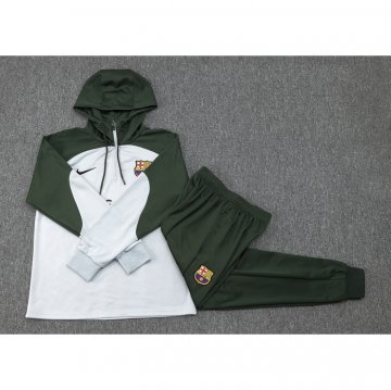Chandal de Sudadera del Barcelona 23-24 Gris Claro