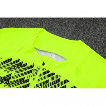 Chandal de Sudadera del Barcelona 24-25 Verde Fluorescente