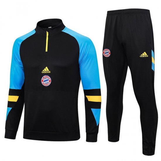 Chandal de Sudadera del Bayern Munich 2023-24 Negro - Haga un click en la imagen para cerrar