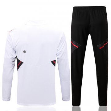 Chandal de Sudadera del Bayern Munich Nino 22-23 Blanco