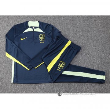 Chandal de Sudadera del Brasil 23-24 Azul