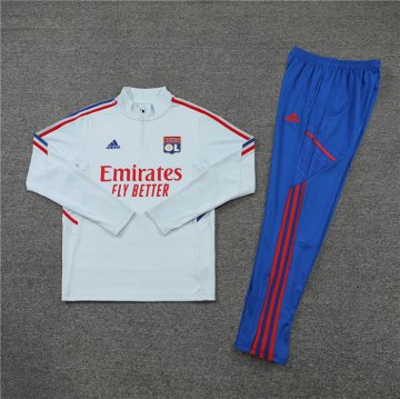 Chandal de Sudadera del Lyon 2022-23 Gris