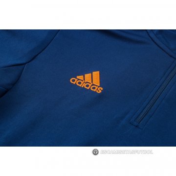 Chandal de Sudadera del Manchester United 2022-2023 Azul