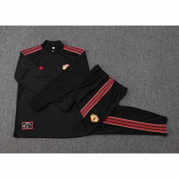 Chandal de Sudadera del Manchester United 25-26 Negro