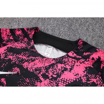 Chandal de Sudadera del Paris Saint-Germain 22-23 Negro y Rosa
