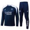Chandal de Sudadera del Paris Saint-Germain 25-26 Azul Blanco