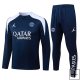 Chandal de Sudadera del Paris Saint-Germain 25-26 Azul Blanco