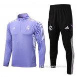 Chandal de Sudadera del Real Madrid 22-23 Purpura