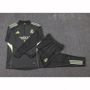 Chandal de Sudadera del Real Madrid 25-26 Gris Verde