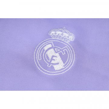 Chandal de Sudadera del Real Madrid Nino 22-23 Purpura