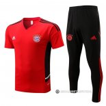 Chandal del Bayern Munich Manga Corta 2022-2023 Rojo