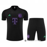 Chandal del Bayern Munich Manga Corta 23-24 Negro - Pantalon Corto