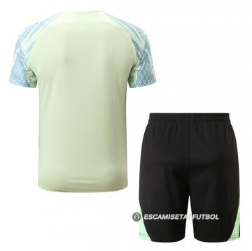 Chandal del Brasil Manga Corta 22-23 Verde - Pantalon Corto