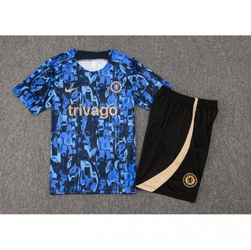 Chandal del Chelsea Manga Corta 23-24 Azul - Pantalon Corto