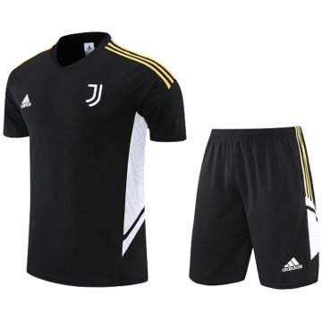 Chandal del Juventus Manga Corta 22-23 Negro - Pantalon Corto
