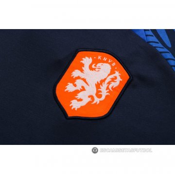 Chandal del Paises Bajos Manga Corta 22-23 Azul - Pantalon Corto