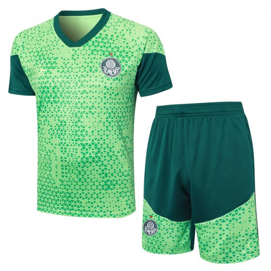 Chandal del Palmeiras Manga Corta 24-25 Verde - Pantalon Corto - Haga un click en la imagen para cerrar