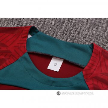 Chandal del Portugal Manga Corta 22-23 Rojo - Pantalon Corto