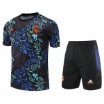 Chandal del Real Madrid Manga Corta 22-23 Gris - Pantalon Corto