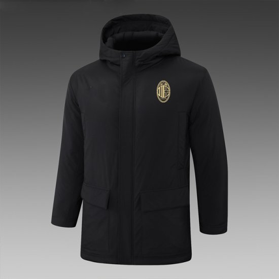 Chaqueta Invierno del AC Milan 24-25 Negro - Haga un click en la imagen para cerrar
