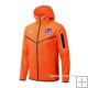 Chaqueta con Capucha del Atletico Madrid 22-23 Naranja