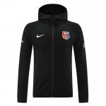 Chaqueta con Capucha del Barcelona 2024-25 Negro