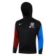 Chaqueta con Capucha del Barcelona 24-25 Negro