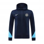 Chaqueta con Capucha del Chelsea 24-25 Azul