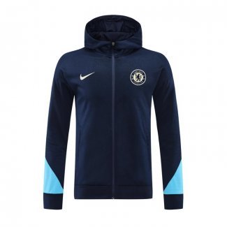 Chaqueta con Capucha del Chelsea 24-25 Azul