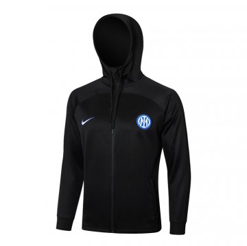 Chaqueta con Capucha del Inter Milan 24-25 Negro