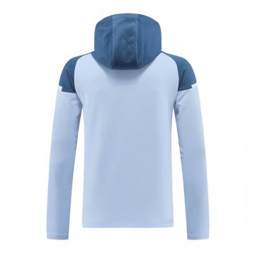 Chaqueta con Capucha del Manchester City 24-25 Azul