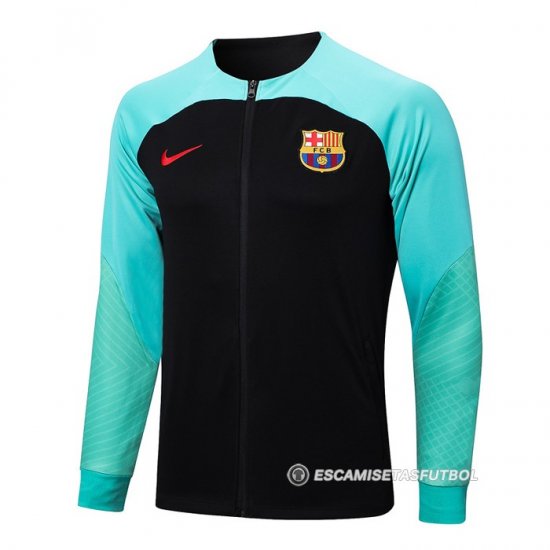 Chaqueta del Barcelona 2022-23 Negro - Haga un click en la imagen para cerrar