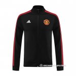 Chaqueta del Manchester United 23-24 Negro